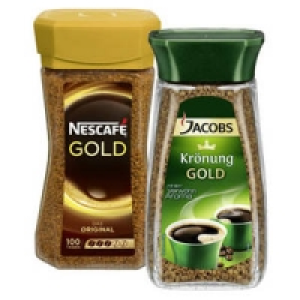 Nescafé Gold, Hag Instant oder Krönung Gold