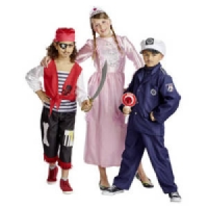 Pirat mit Tuch, Prinzessin oder Polizist