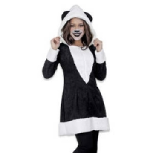 Plüsch-Kleid Panda