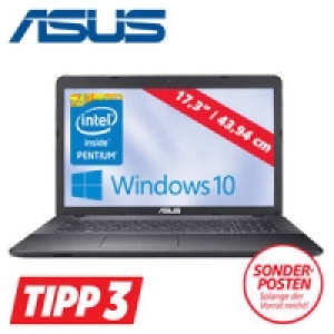 Notebook F751SJ-TY012T mit Intel Pentium N3700 Quad-Core (4x bis zu 2,