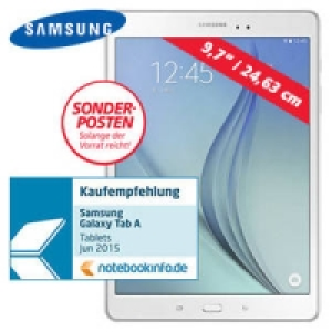 Samsung Galaxy Tab A 9.7 Wi-Fi (SM-T550N) mit Quad-Core-Prozessor (4 x