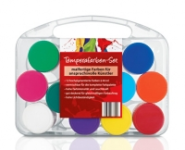 Temperafarben-Set