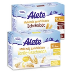 Alete Mahlzeit zum Trinken