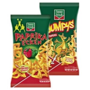 funny frisch Paprika Ecken, Ringli, Jumpys oder Frit-Sticks, ungarisch