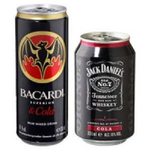 Jack Daniels & Cola, Jack Daniels & Ginger oder Bacardi & Cola 1.99 €