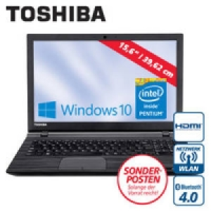 Notebook Satellite C55-C-191 mit Intel Pentium N3700 Quad-Core (4 x bi