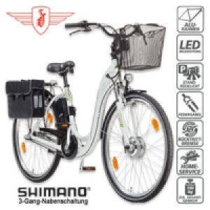 Z&Uuml;NDAPP Alu-Elektro-Fahrrad Green 2.0 26er oder 28er