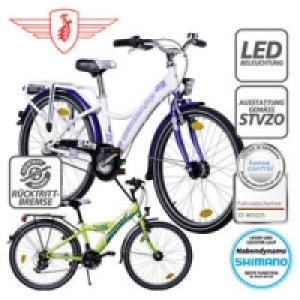 Z&Uuml;NDAPP Kinderfahrrad Yellow 3.0 24er oder 26er