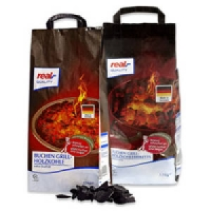 Buchenholz-Grillkohle oder -briketts 4.29&nbsp;&euro;
