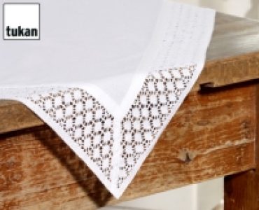 TUKAN®Tischwäsche mit Häkelbordüre