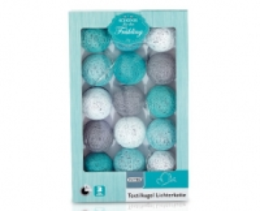 OVITEC®Textilkugel Lichterkette