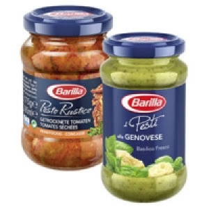 Barilla Pasta-Sauce Ricetta Speciale oder Pesto
