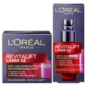 LOr&eacute;al Revitalift Laser X3 Tagespflege, Serum oder Augenpflege