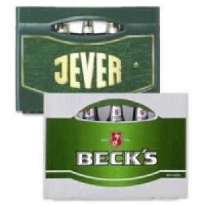 Beck&acute;s oder Jever Pilsener