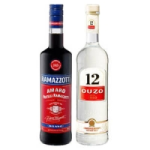 Ramazzotti, Ouzo 12, Hierbos oder Gold