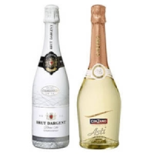 Cinzano Asti oder Brut Dargent Ice Chardonnay
