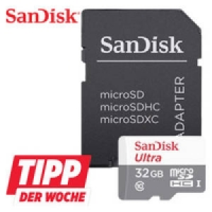 Highspeed-micro-SDHC-Speicherkarte 32 GB mit Adapter 8.99&nbsp;&euro;