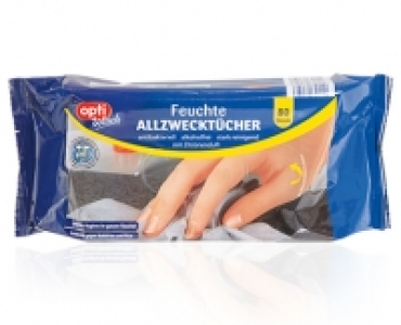 Aldi Süd  OPTIWISCH®Feuchte Allzwecktücher