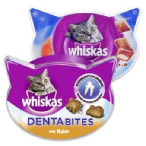 whiskas Dentabites oder Knuspertaschen 0.88&nbsp;&euro;