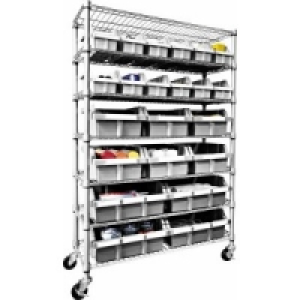 Fahrbares Sortierboxen-Regal 109.99&nbsp;&euro;