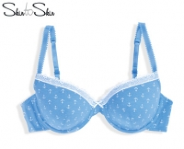 SKIN TO SKIN&reg;BH, blue & white