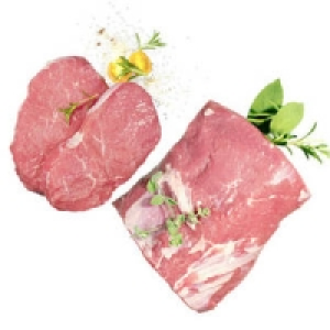 Frischer Kalbsrücken oder Kalbsrückensteaks 2.19 €