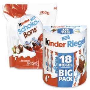 duplo, kinder Riegel oder kinder Schoko-Bons 2.79 €