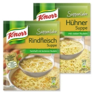 Knorr Suppenliebe 3 Teller 0.49&nbsp;&euro;