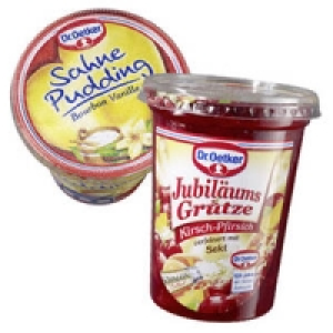 Dr. Oetker Sahnepudding oder Gr&uuml;tze 1.69&nbsp;&euro;