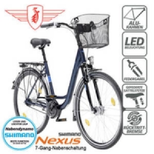 ZÜNDAPP Alu-Citybike Red 5.0 26er oder 28er 349.00 €