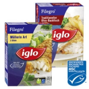 iglo Filegro M&uuml;llerin Art oder Ofen-Backfisch 1.88&nbsp;&euro;