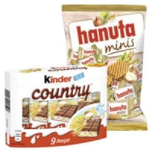 hanuta minis oder kinder country 1.49&nbsp;&euro;