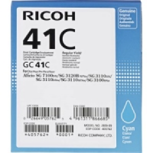 Ricoh GC-41 C/M/Y 28.99&nbsp;&euro;