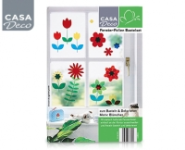 Aldi Süd  CASA DECO®Fenster-Folien Bastelset