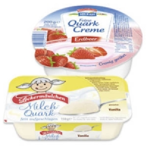 Frischli Leckermäulchen oder Milram Feine Quark Creme 0.39 €
