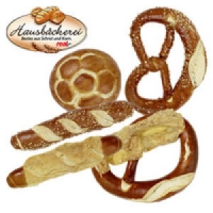 Laugenbrezeln, -Stangen, Fu&szlig;ballbr&ouml;tchen oder K&auml;selaugenbrezeln, -Stan 0.99&nbsp;&euro;