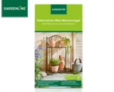 GARDENLINE®Mini-Blumenregal oder 2 Blumenhocker