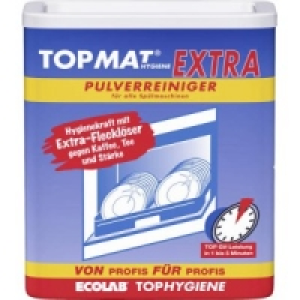 Topmat Hygiene Sp&uuml;lmaschinen-Pulverreiniger