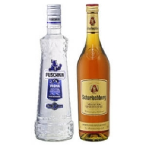 Puschkin Vodka, Whipped Cream, Scharlachberg Meister Spirituose oder K 5.99 €