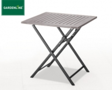GARDENLINE®Alu-Klapptisch mit Holzplatte 39.99 €