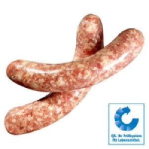 Frische grobe Bratwurst 3.99&nbsp;&euro;