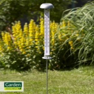 Aldi Nord Garden Feelings® Solar-Garten-Thermometer