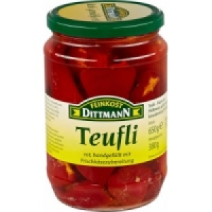 Feinkost Dittmann Teufli Pfefferonen