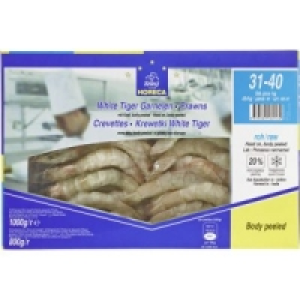 White Tiger Garnelen 31/40 mit Glasur