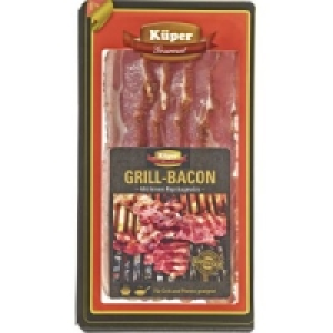 K&uuml;per Grillbacon in Scheiben
