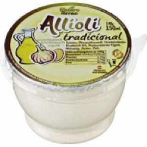 Frische Allioli Knoblauchcreme