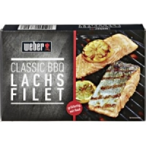 Weber Lachsfilet mit Haut/ Garnelenspiesse Classic BBQ