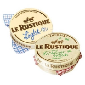 Camembert Le Rustique Classic oder Light 2.29 €