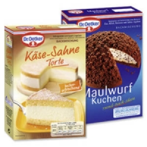 Dr. Oetker K&auml;se-Sahne Torte oder Maulwurf Kuchen 2.69&nbsp;&euro;