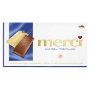 merci Tafelschokolade 1.11 €